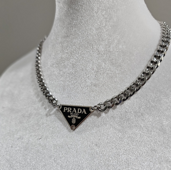 PRADA Tag Necklace - Picture 3 of 8